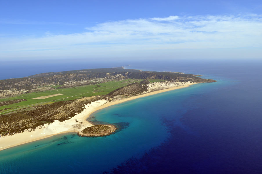 Karpaz and Bafra of North Cyprus